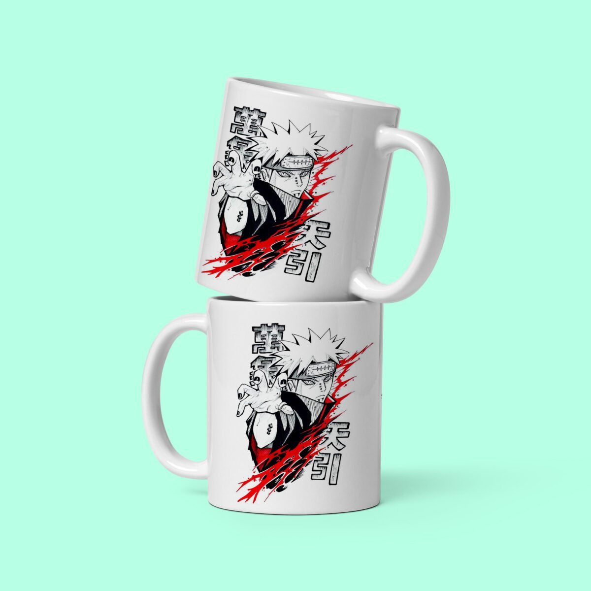 Anime naruto Printed Coffee Mug White