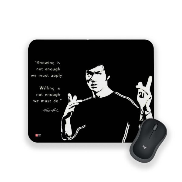 Bruclie Quotes Printed Mouse Pad
