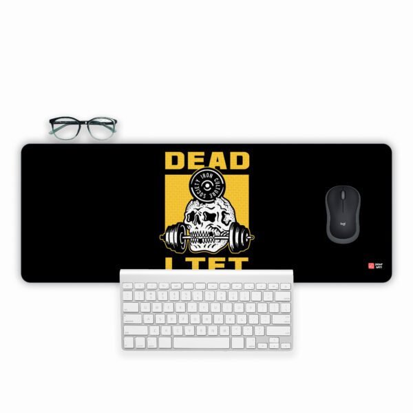 Dead Lift Skull Printed Gaming Mousepad