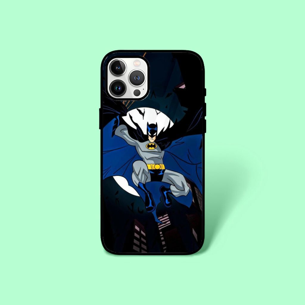 Bat Man Action Mobile Glass Cover
