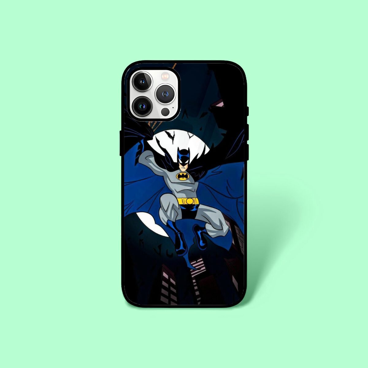 Bat Man Action Mobile Glass Cover