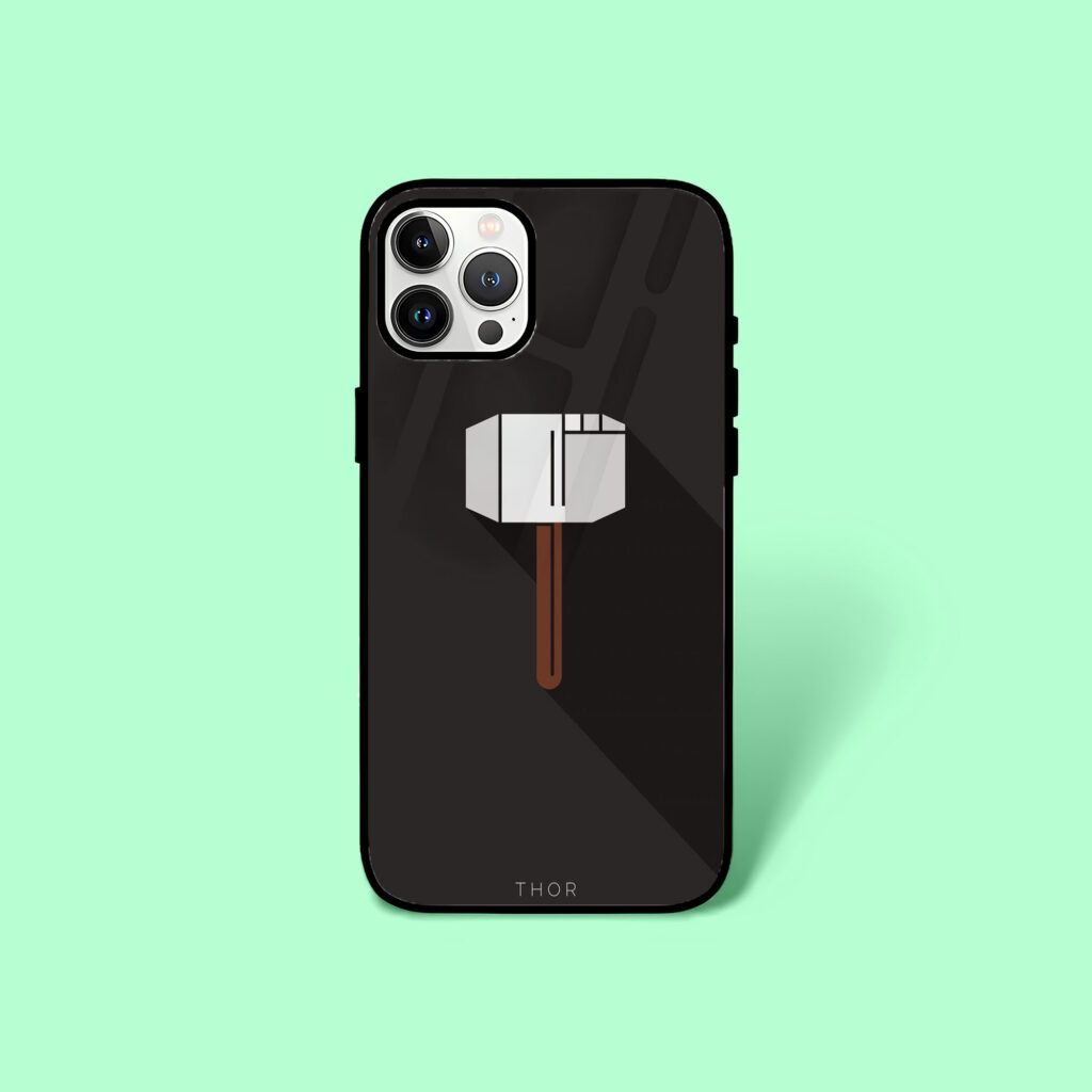 Thor Hammer Mobile glass cover