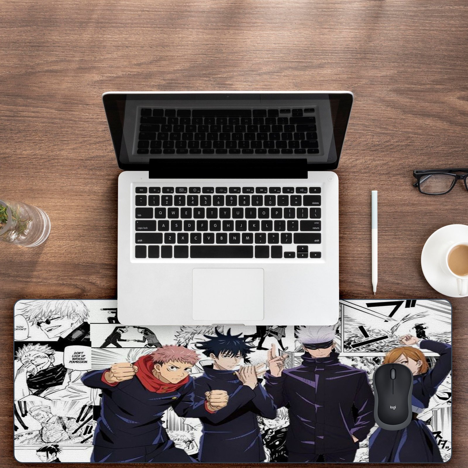 Uminino RGB Anime Mouse Mat Pad LED Large Gaming Mouse Pad with 14 Lighting  Modes，Oversized Glowing Computer Keyboard Laptop Mouse Mat 31.5x11.8 inche  (Gojō Satoru_A) - Buy Uminino RGB Anime Mouse Mat