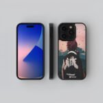 Demon Slayer Couple Glass Mobile Cover