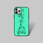 Finger Connection Glass Mobile Cover