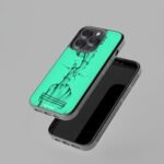 Finger Connection Glass Mobile Cover