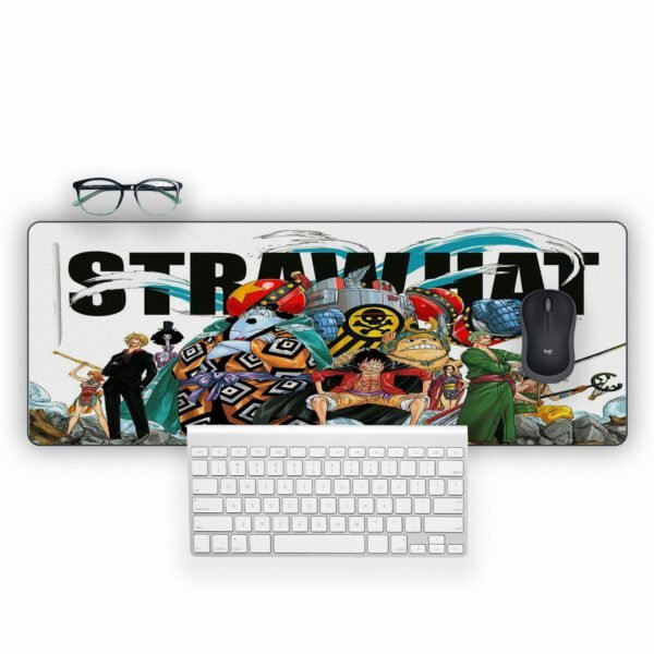 One Piece Strawhat Printed Gaming Mouse Pad