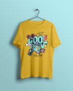 cool boys gold tshirt printhati
