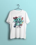 cool boys white Tshirt printhati