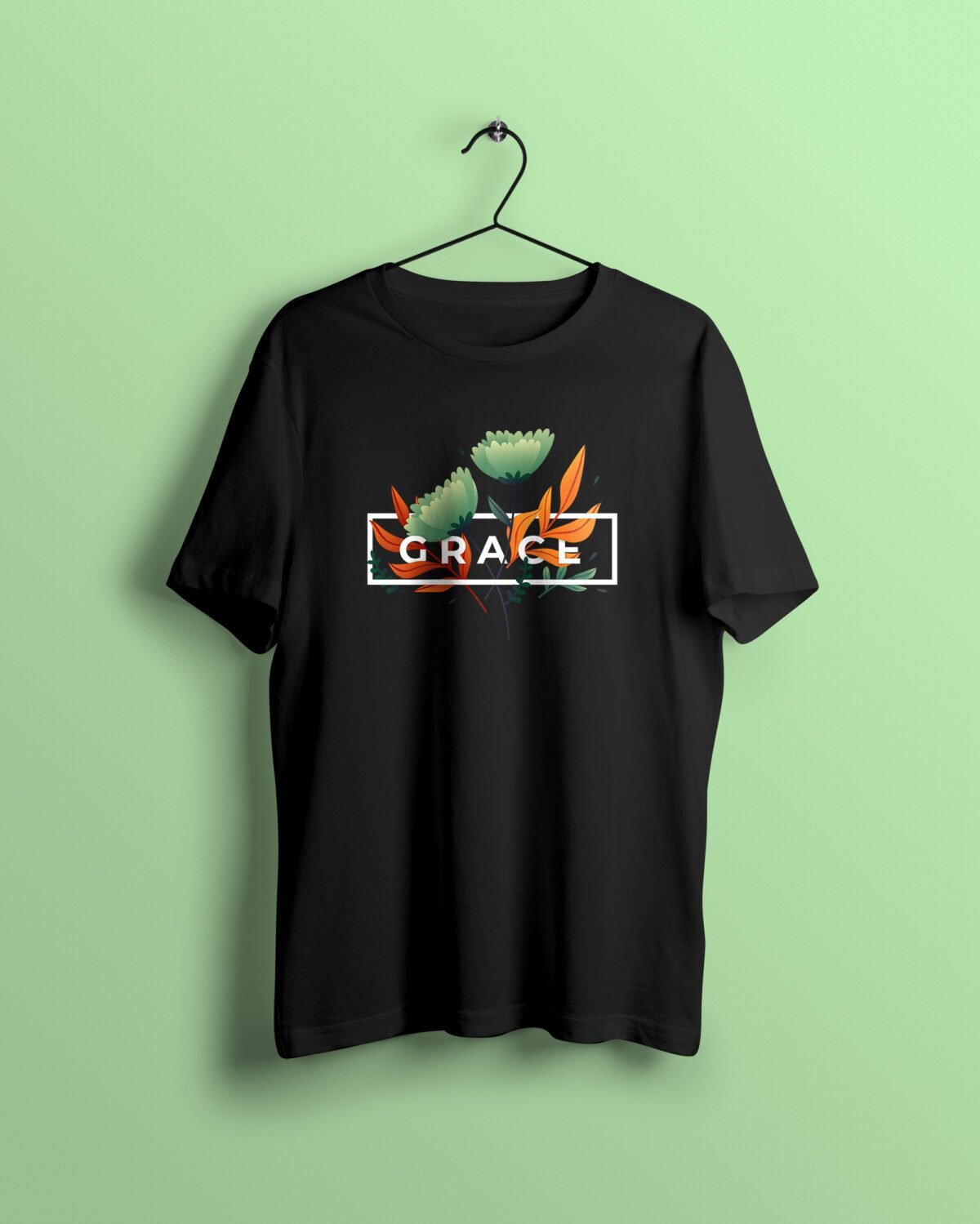 grace Black Tshirt printhati