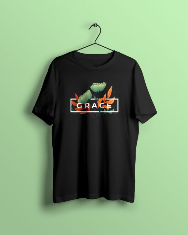 grace Black Tshirt printhati