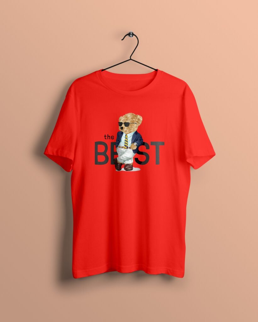 the beast red Tshirt printhati
