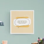 Focus on Little things Framed Poster